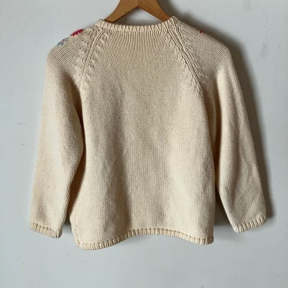 Vintage handmade embroidered cardigan - Picture 8 of 12